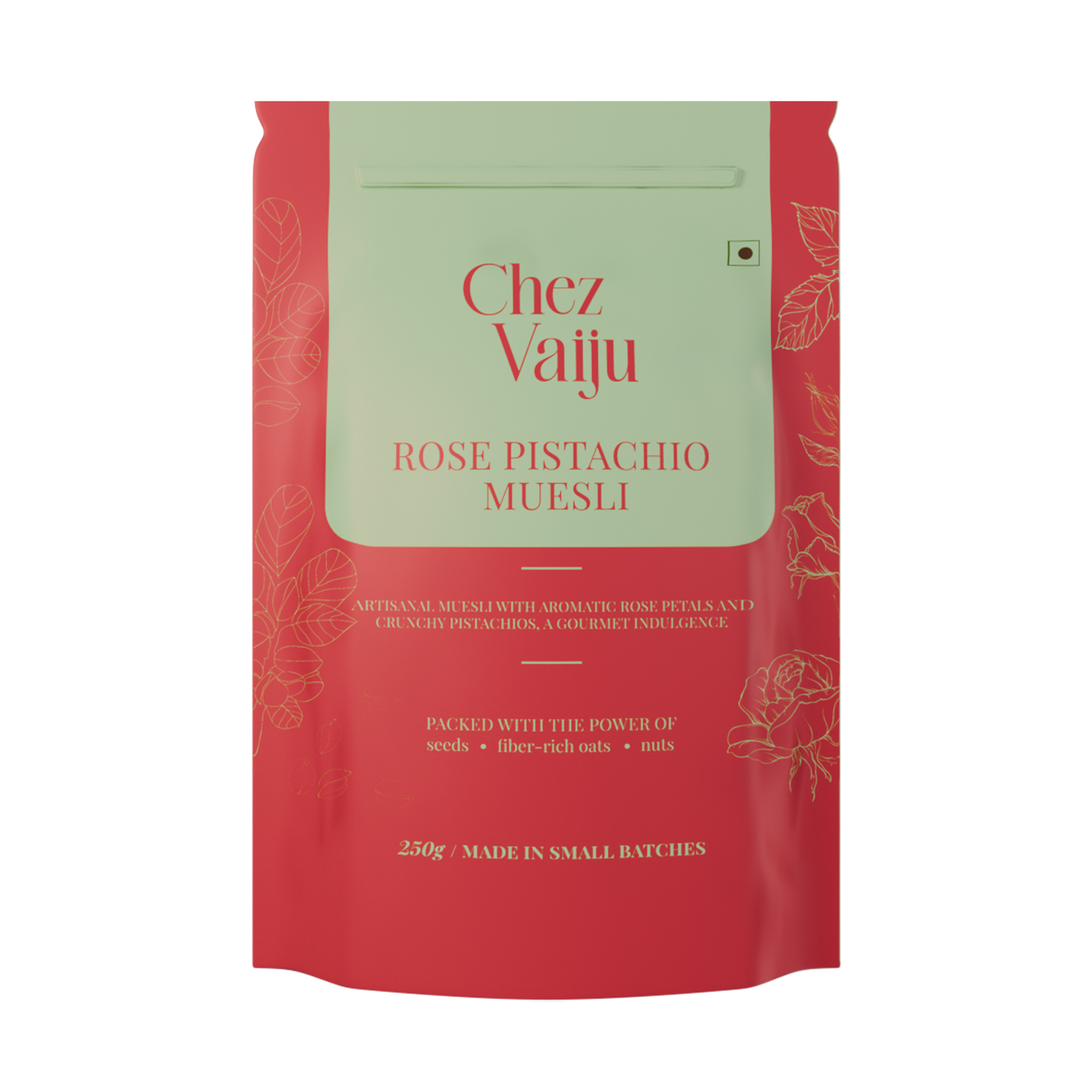Rose Pistachio Muesli
